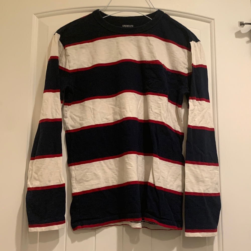 Crew cuts long sleeve T-shirt with pocket